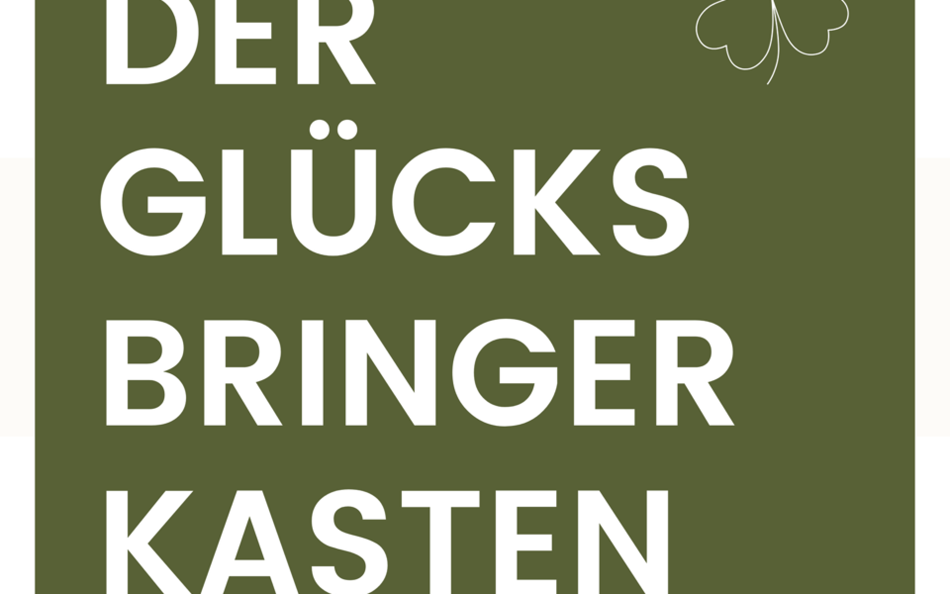 Glücksbringerkasten